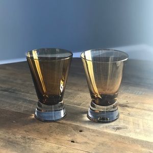 Vintage Brown Tumblers